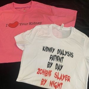 2 Kidney T-Shirts